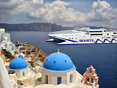 One Day Tour to Santorini from Heraklion - Seajets