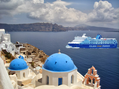 One Day Tour to Santorini from Heraklion - Golden Star Ferries