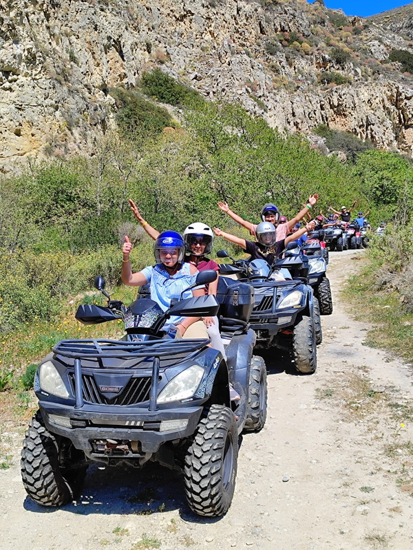 Quad Safari adventure in Heraklion Crete
